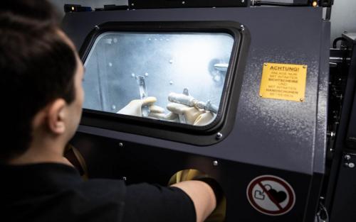 3D-Druck Daimler Buses Additive Fertigung Aftersales Ersatzteile Kunststoff Metall Sandstrahlen Lackieren